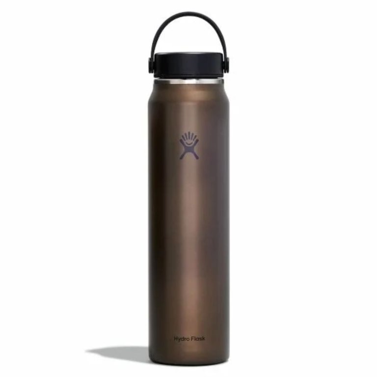 Термос Hydro Flask Lightweight Wide Flex Cap Bottle 40 унцій (1183 мл) - коричневий