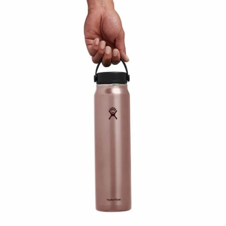 Термос Hydro Flask Lightweight Wide Flex Cap Bottle 40 унцій (1183 мл) - коричневий