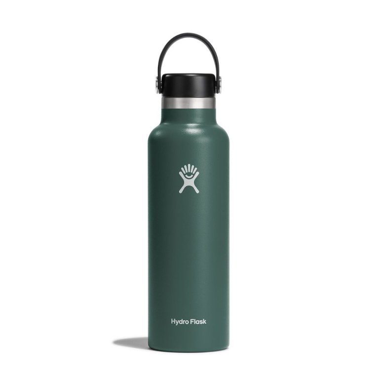 Термос Hydro Flask 21 унція (621 мл) Standard Mouth Flex Cap - зелений