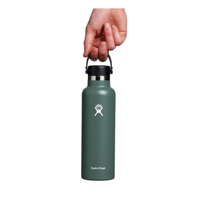 Термос Hydro Flask 21 унція (621 мл) Standard Mouth Flex Cap - зелений