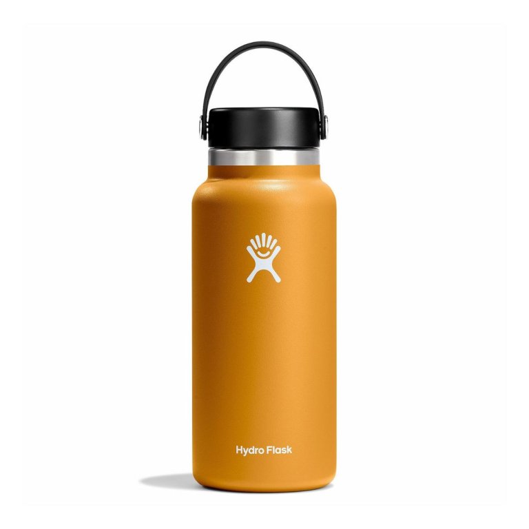 Термос Hydro Flask 32 унції (946 мл) Wide Mouth 2.0 - помаранчевий