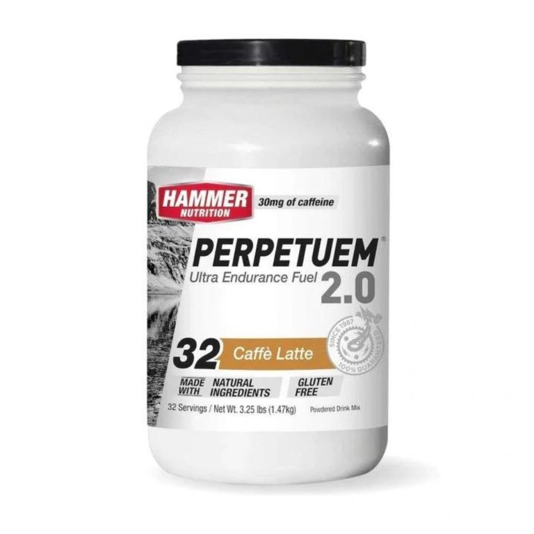 Hammer Perpetuem 2.0 Ultra Drink, 1470 g, caffe latte, 32 porcí