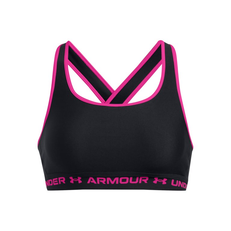 Бюстгальтер Under Armour Crossback Mid Bra W - чорний