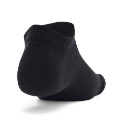Шкарпетки Under Armour Essential No Show 6pk - чорний/сірий
