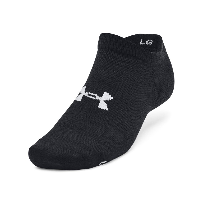 Шкарпетки Under Armour Essential No Show 6pk - чорний/сірий