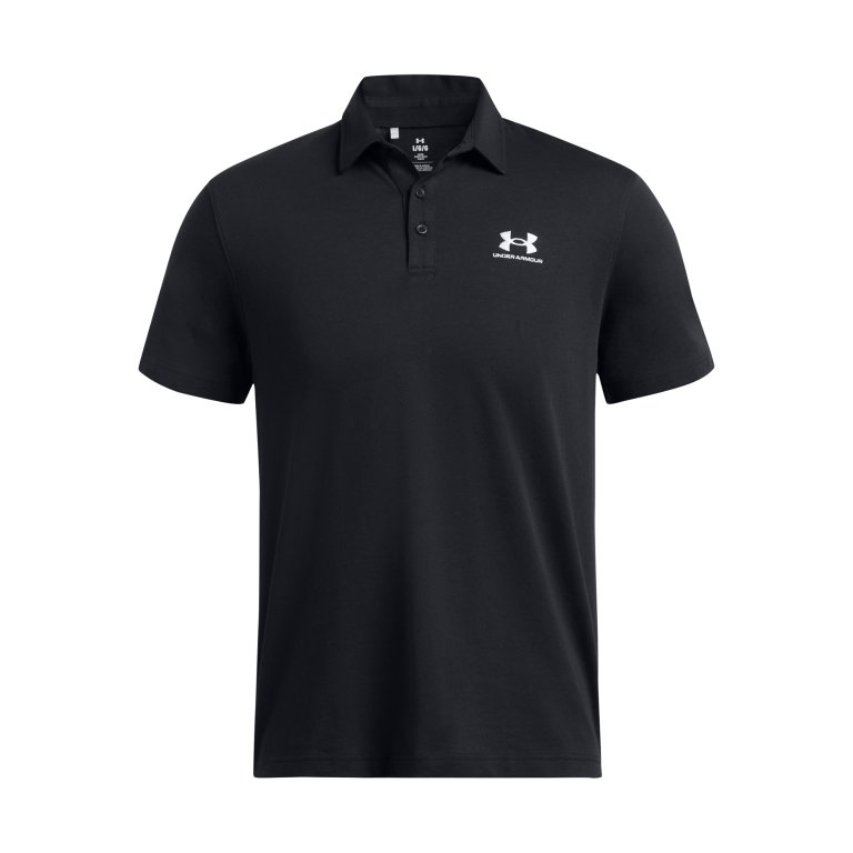 Футболка Under Armour Icon Polo M - чорна