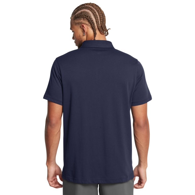 Футболка Under Armour Icon Polo M - синя