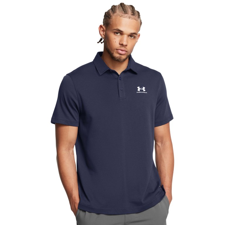 Футболка Under Armour Icon Polo M - синя