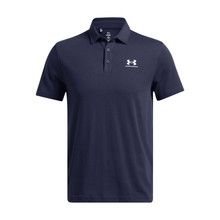 Футболка Under Armour Icon Polo M - синя