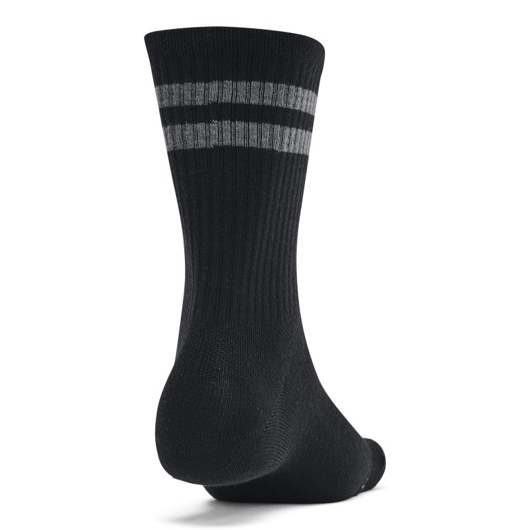 Шкарпетки Under Armour Essential 6pk Crew Socks - чорні