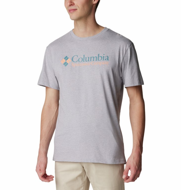 Футболка Columbia CSC Basic Logo™ з коротким рукавом M - сіра