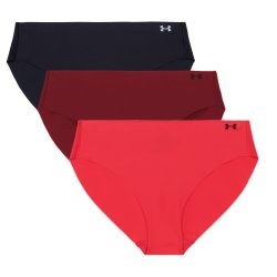 Труси Under Armour Pure Stretch NS Bkn 3pk W - червоні