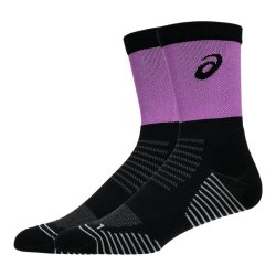 Шкарпетки Asics Lite-Show Run Crew Socks - чорний/фіолетовий