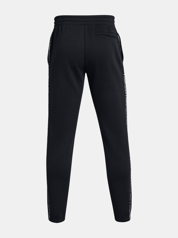 Штани Under Armour UA Icon Fleece Jgr Taping Man Black