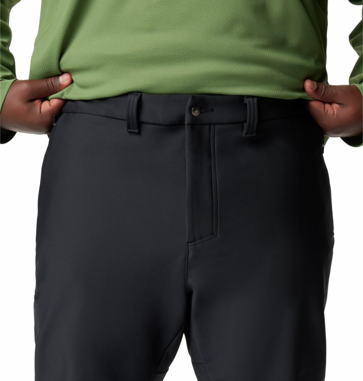 Штани Columbia Vast Canyon™ Softshell Pant M - чорні (збільшена довжина)