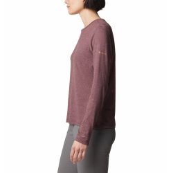 Футболка Columbia Sloan Ridge™ Graphic LS W - фіолетова