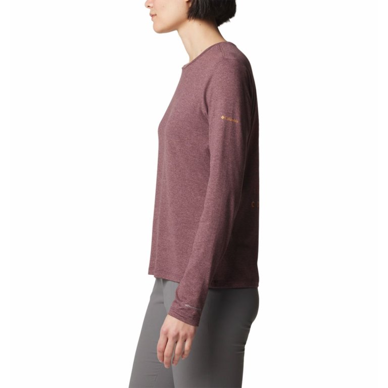 Футболка Columbia Sloan Ridge™ Graphic LS W - фіолетова