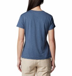 Футболка Columbia Sloan Ridge™ Graphic SS Tee W - синій