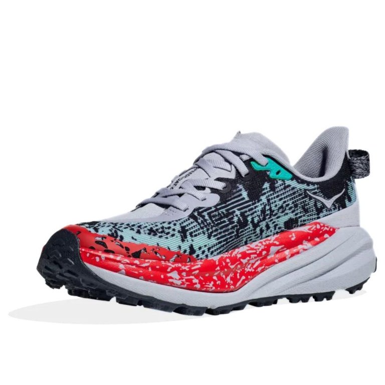 Взуття Hoka Speedgoat 6 M - сірий/червоний