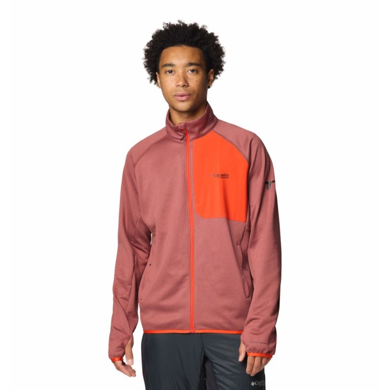 Кофта Columbia Triple Canyon™ Grid Fleece FZ II M - червоний