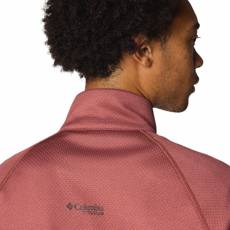 Кофта Columbia Triple Canyon™ Grid Fleece FZ II M - червоний