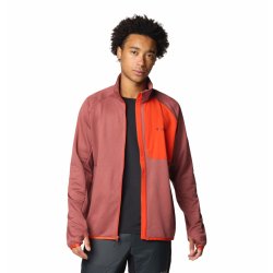 Кофта Columbia Triple Canyon™ Grid Fleece FZ II M - червоний