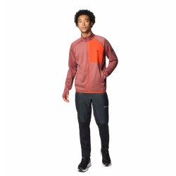 Кофта Columbia Triple Canyon™ Grid Fleece FZ II M - червоний