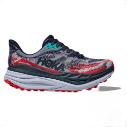 Взуття Hoka Stinson 7 M - сірий/чорний/червоний