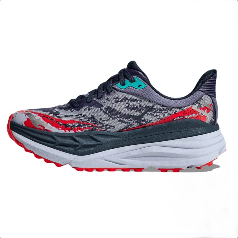 Взуття Hoka Stinson 7 W - сірий/червоний