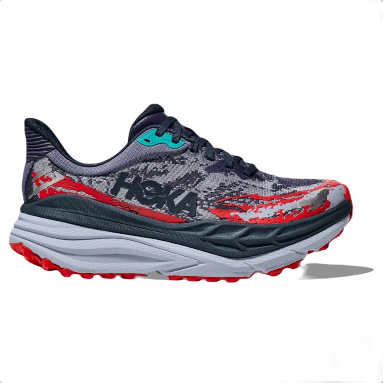 Взуття Hoka Stinson 7 W - сірий/червоний