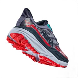 Взуття Hoka Stinson 7 W - сірий/червоний