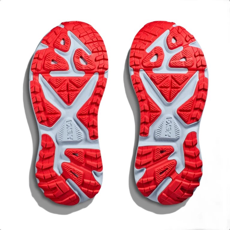 Взуття Hoka Stinson 7 W - сірий/червоний