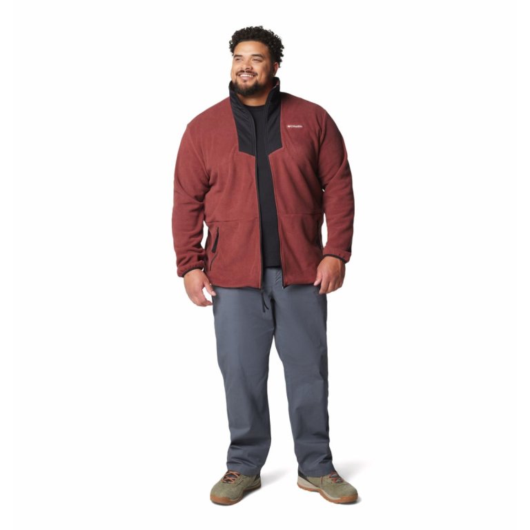 Худі Columbia Sequoia Grove™ FZ Fleece M - червоний/чорний