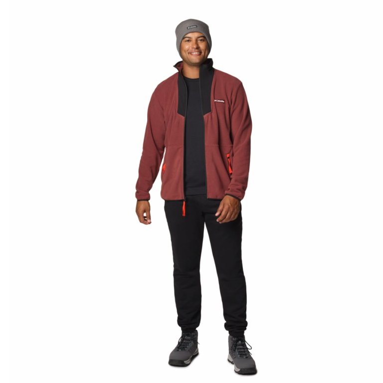 Худі Columbia Sequoia Grove™ FZ Fleece M - червоний/чорний