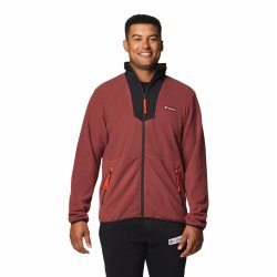 Худі Columbia Sequoia Grove™ FZ Fleece M - червоний/чорний