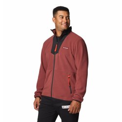 Худі Columbia Sequoia Grove™ FZ Fleece M - червоний/чорний