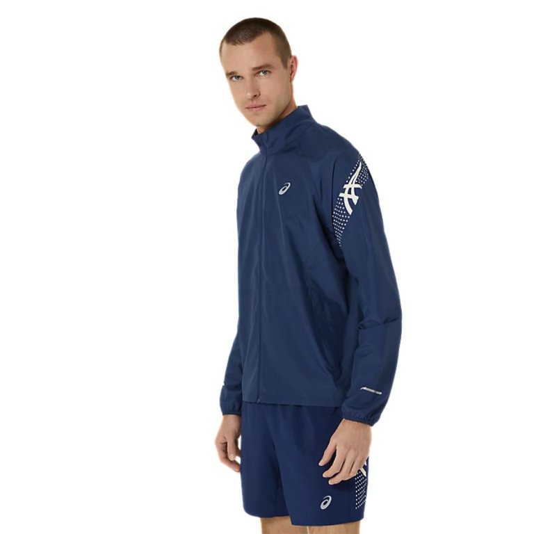 Куртка Asics Icon Jacket M - синя