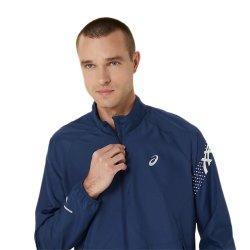 Куртка Asics Icon Jacket M - синя