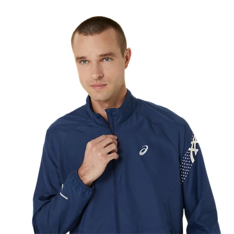 Куртка Asics Icon Jacket M - синя