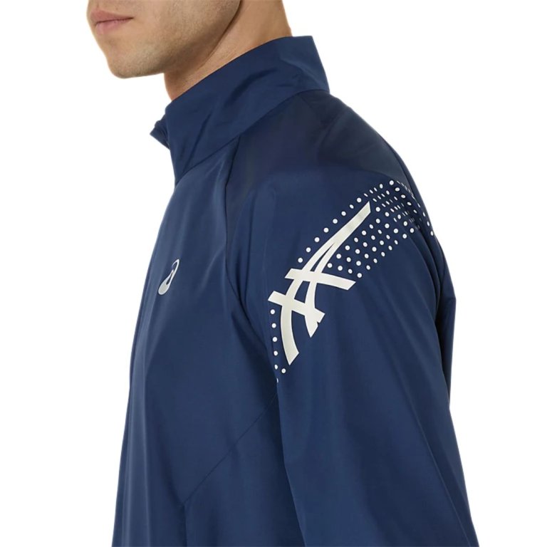 Куртка Asics Icon Jacket M - синя