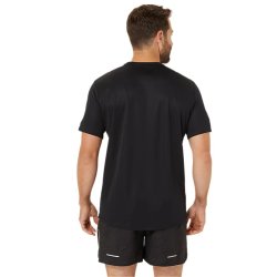 Футболка Asics Fujitrail Logo SS Top M - чорна