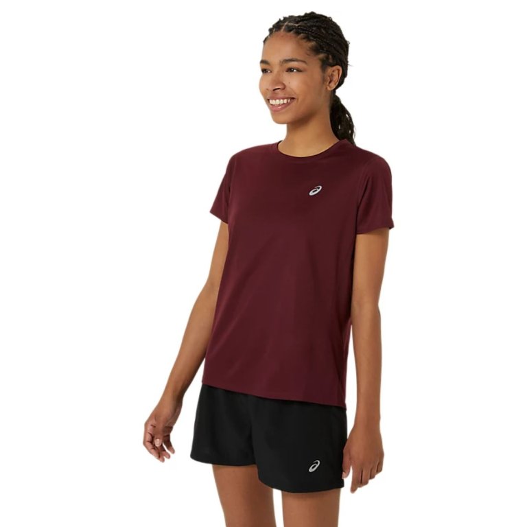 Футболка Asics Core SS Top W - червона