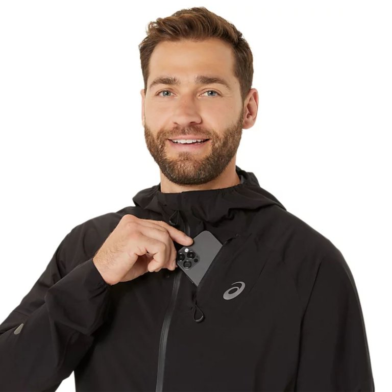 Куртка Asics Metarun M - чорна