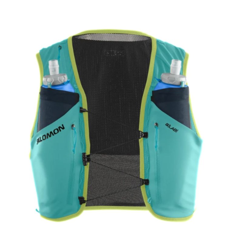 Желет Salomon Sense Pro 6 Limited Edition з флягами - синій/зелений