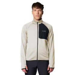 Кофта Columbia Triple Canyon™ Grid Fleece FZ II M - бежевий/чорний