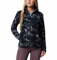 Кофта Columbia Fast Trek™ Printed Jkt W - темно-синій