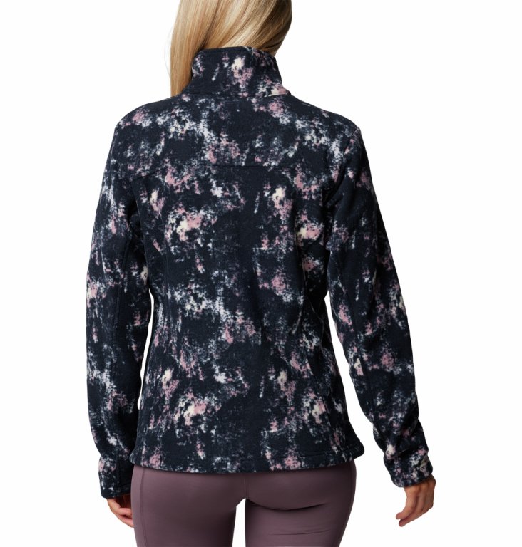 Кофта Columbia Fast Trek™ Printed Jkt W - темно-синій