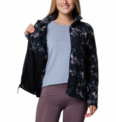 Кофта Columbia Fast Trek™ Printed Jkt W - темно-синій