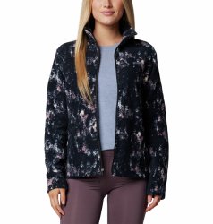 Кофта Columbia Fast Trek™ Printed Jkt W - темно-синій