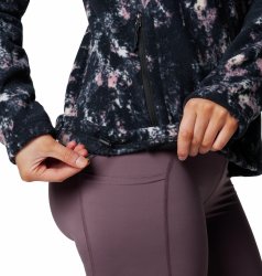Кофта Columbia Fast Trek™ Printed Jkt W - темно-синій